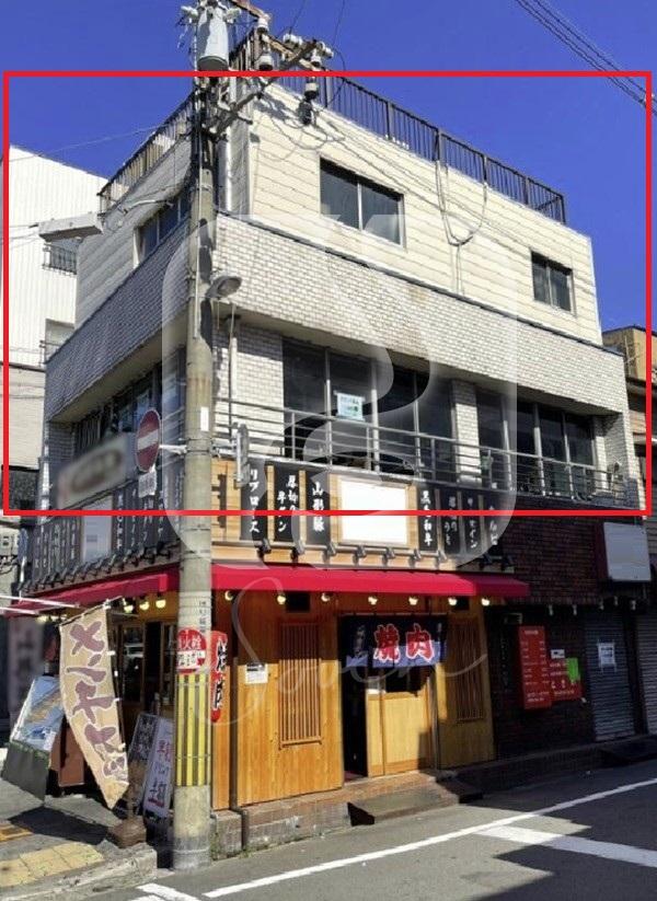 大正駅出口徒歩約1分の駅チカ！/☆お好み焼き店居抜き☆/2階+3階店舗//NS315