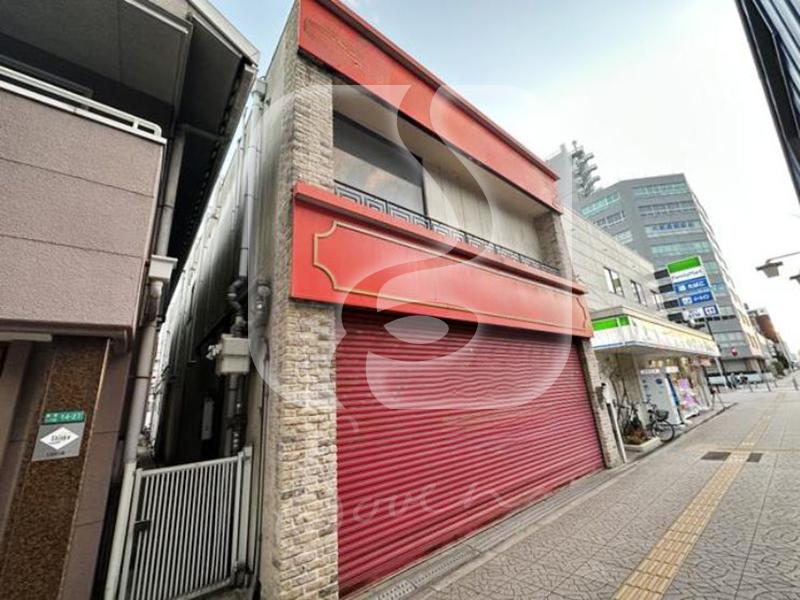 大阪港駅徒歩約1分！/☆中華料理店居抜き☆/1階路面店舗＋2階//NS352