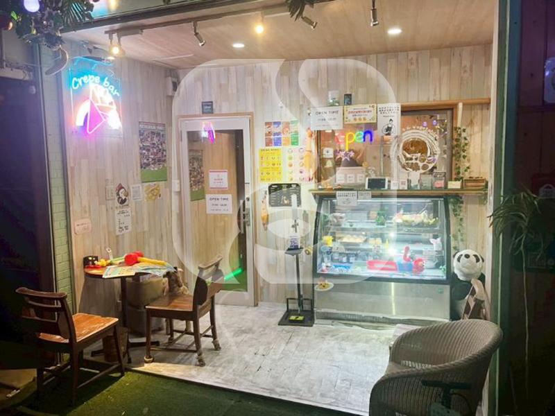 西九条駅徒歩約2分!/☆クレープ屋居抜き☆/1階路面店舗//NS400