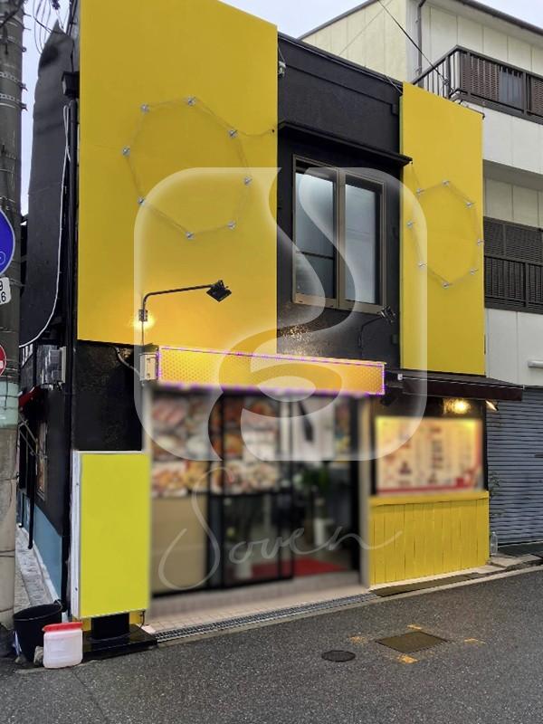 鶴橋駅徒歩約5分!/☆韓国料理店居抜き☆/1階路面店舗+2階//HT979