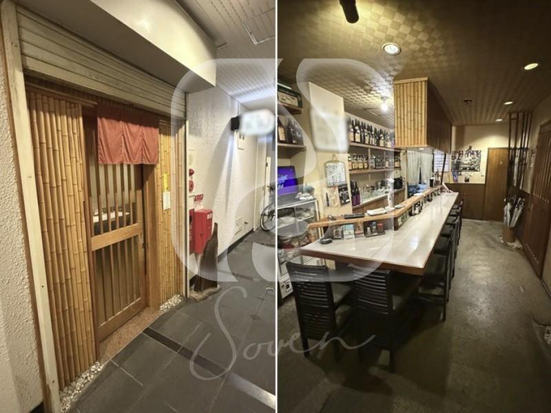 なんば駅徒歩約8分！/☆居酒屋居抜き☆/1階奥店舗//S1347