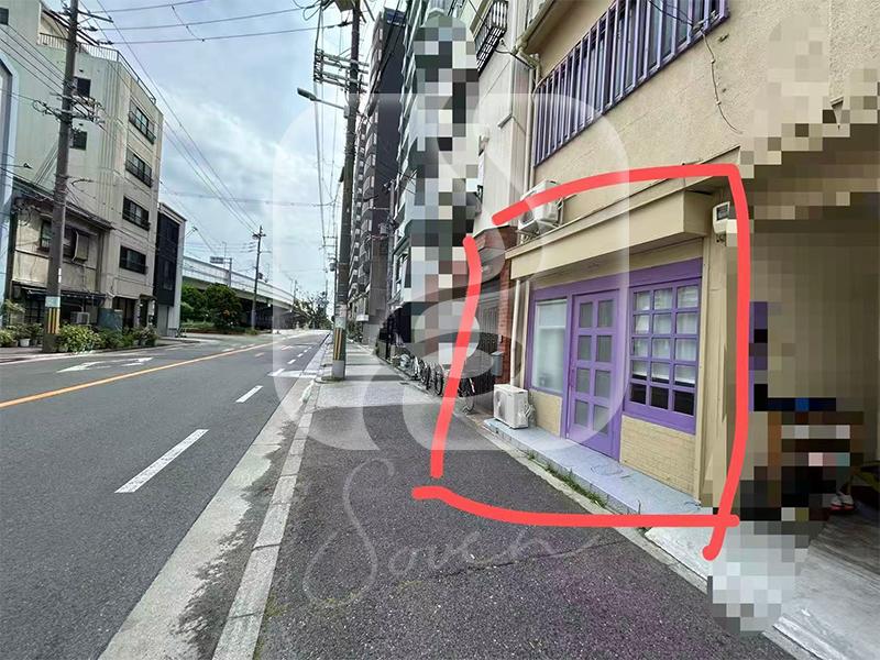 阿波座駅徒歩約9分！/☆事務所跡☆/1階路面店舗//S1365