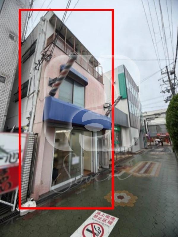 大和田駅徒歩約1分の駅チカ！/☆理容室跡☆/1棟貸店舗(1～3階)//X679