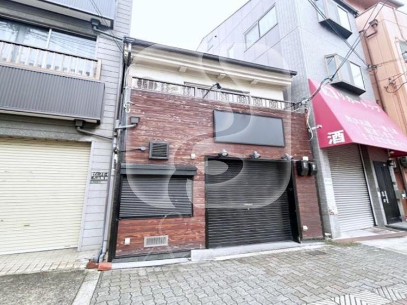 今里駅徒歩約10分!/☆鉄板焼き店居抜き☆/1階路面店舗+2階//HT1100
