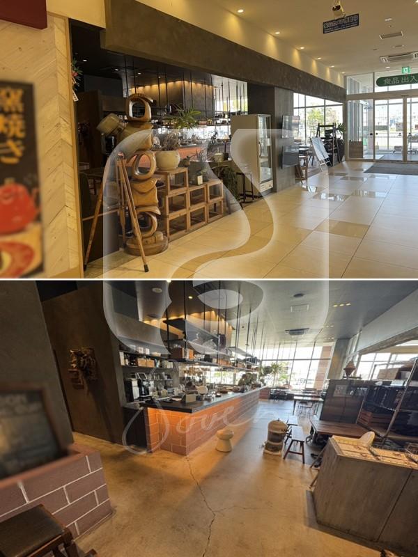 河内磐船駅徒歩約18分!/☆ショッピングモール内カフェ居抜き☆/1階店舗//X664