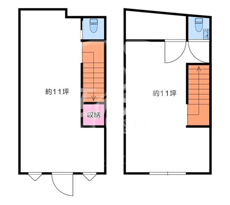 都島駅徒歩約1分/☆スケルトン☆/1階路面店舗＋2階//HT946