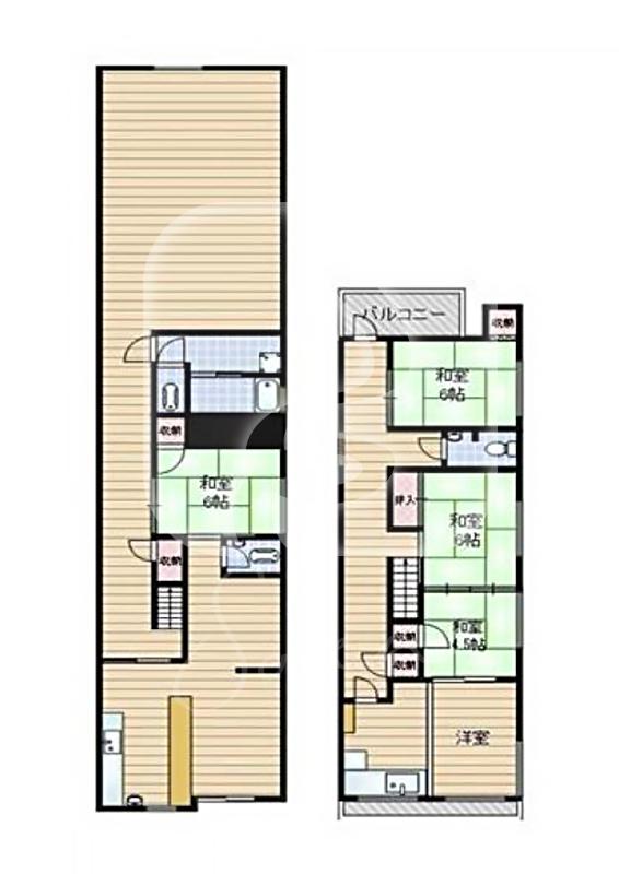 上新庄駅徒歩約3分！/☆お好み焼き店居抜き☆/1階路面店舗＋2階//HT1004