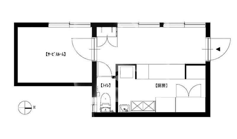 門真南駅徒歩約10分!/☆スイーツ店居抜き☆/1階路面店舗//HT1073